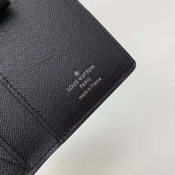 Louis Vuitton LV Unisex Pocket Organizer Wallet Monogram Eclipse Canvas (7)