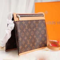 Louis Vuitton LV Unisex Saumur Messenger PM Bag Monogram Canvas
