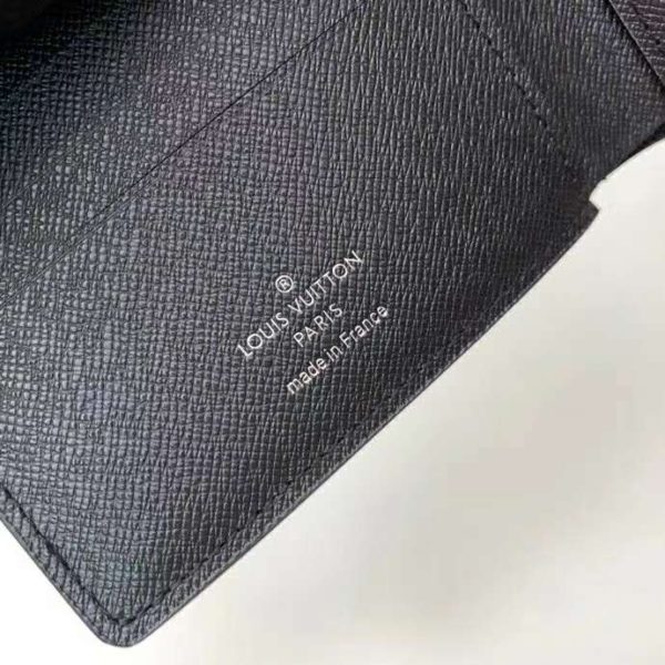 Louis Vuitton LV Unisex Slender Wallet Monogram Eclipse Canvas-Grey (8)