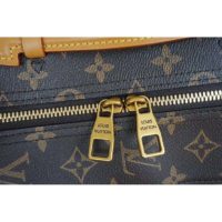 Louis Vuitton LV Unisex Soft Trunk Backpack MM Monogram Canvas