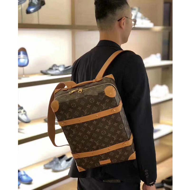 Louis Vuitton Soft Trunk Backpack Monogram Canvas MM at 1stDibs