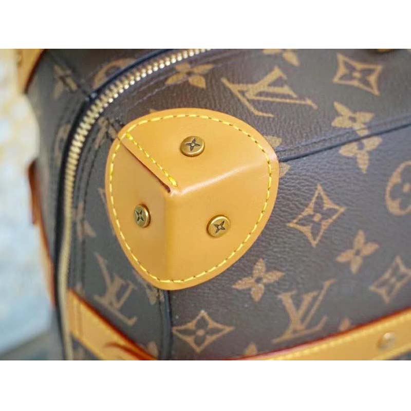 Authentic Louis Vuitton Soft Trunk Backpack Monogram PM in Canvas with Gold  Tone