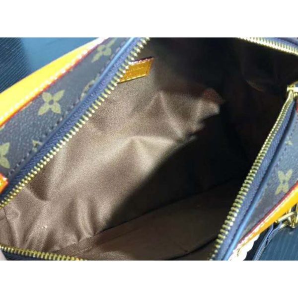 Louis Vuitton LV Unisex Soft Trunk Bag Monogram Coated Canvas-Brown (10)