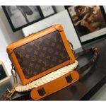 Louis Vuitton LV Unisex Soft Trunk Bag Monogram Coated Canvas-Brown - immagine 3