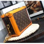 Louis Vuitton LV Unisex Soft Trunk Bag Monogram Coated Canvas-Brown - immagine 4