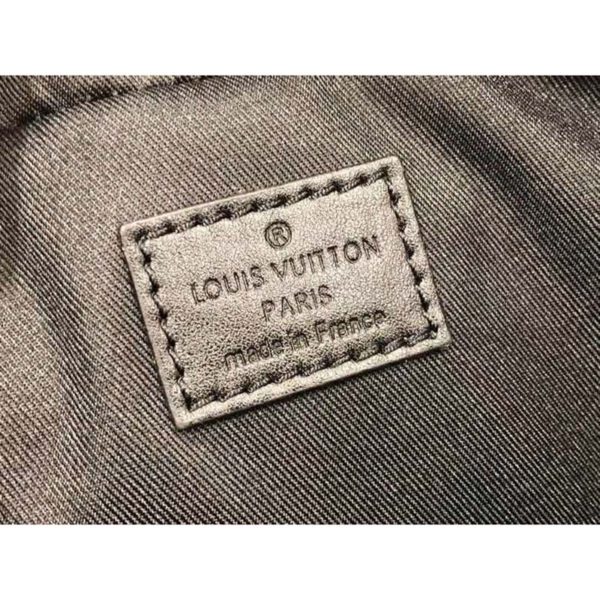 Louis Vuitton LV Unisex Soft Trunk Briefcase Monogram Eclipse Canvas (10)