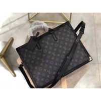 Louis Vuitton LV Unisex Soft Trunk Briefcase Monogram Eclipse Canvas