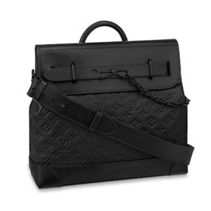 Louis Vuitton LV Unisex Steamer PM Bag Taurillon Cowhide Leather