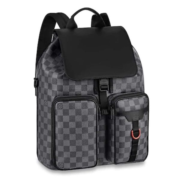 Louis Vuitton Dean Backpack in Damier graphite canvas, is there such a authentic  backpack? (Low karma user) : r/DesignerReps