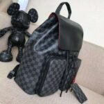 Louis Vuitton LV Unisex Utility Backpack Damier Graphite Canvas-Grey – Bild 3