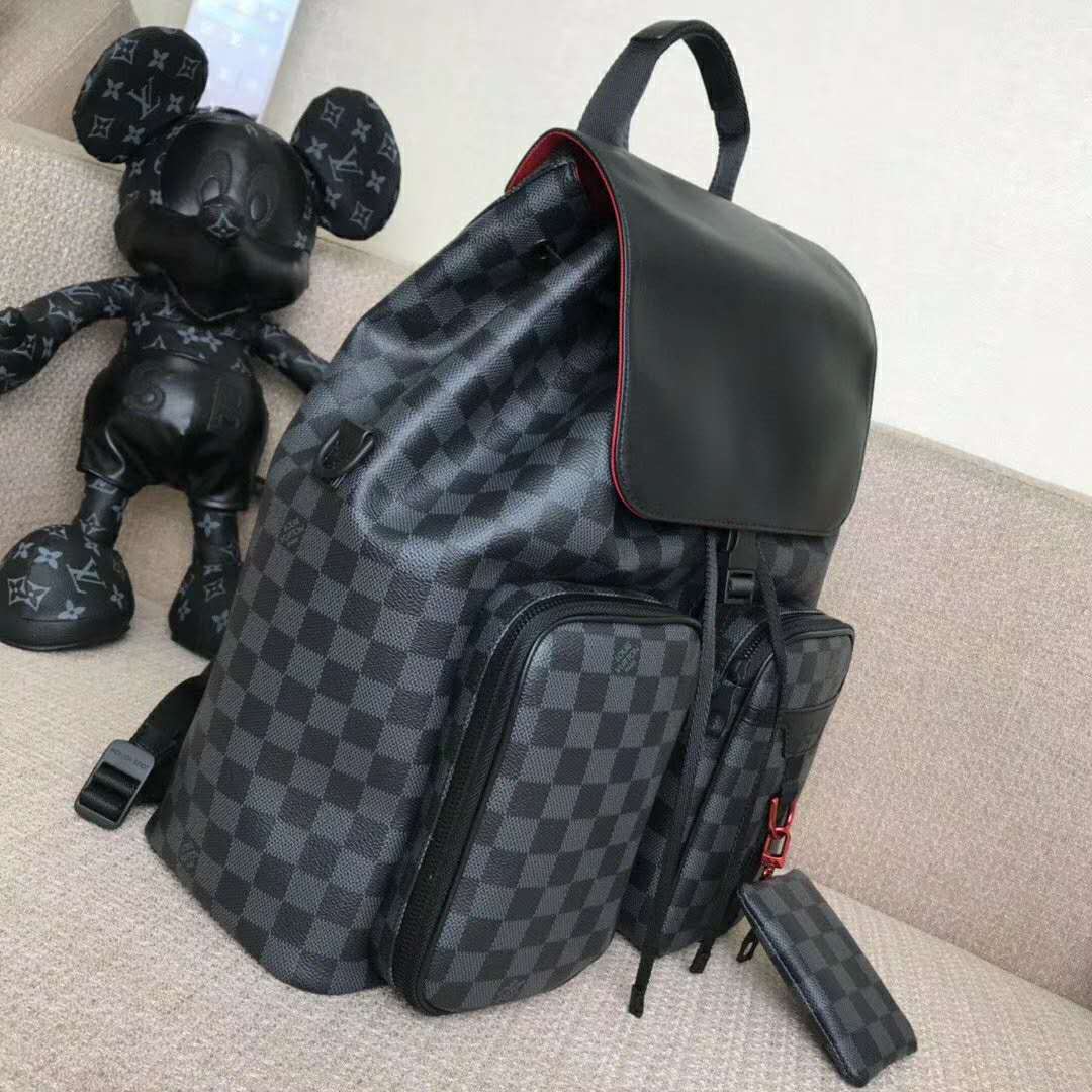 Louis Vuitton Damier Graphite Utility Backpack - Black Backpacks, Bags -  LOU634228