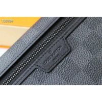 Louis Vuitton LV Unisex Utility Zippy Wallet Damier Graphite Canvas