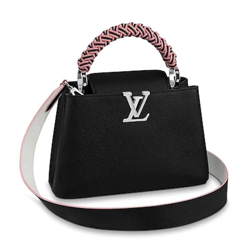 Louis Vuitton Capucines Bb Taurillon Leather Black - 2 For Sale on 1stDibs
