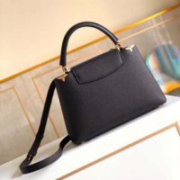 Louis Vuitton LV Women Capucines PM Taurillon Leather in Black