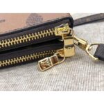 Louis Vuitton LV Women Double Zip Pochette Monogram Giant Reverse Canvas – Image 9