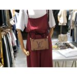 Louis Vuitton LV Women Double Zip Pochette Monogram Giant Reverse Canvas – Image 8