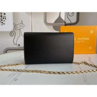 Louis Vuitton LV Women Louise Chain GM Smooth Patent Calfskin