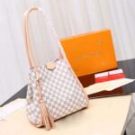 Louis Vuitton LV Women Propriano Damier Azur Coated Canvas Exterior - Image 3