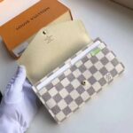 Louis Vuitton LV Women Sarah Wallet Damier Azur Coated Canvas - Bild 5