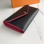 Louis Vuitton LV Women Sarah Wallet in Epi Leather-Black - Image 4