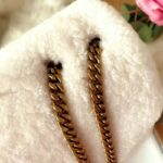 Saint Laurent YSL Women Loulou Medium in Shearling-White - Imagen 9