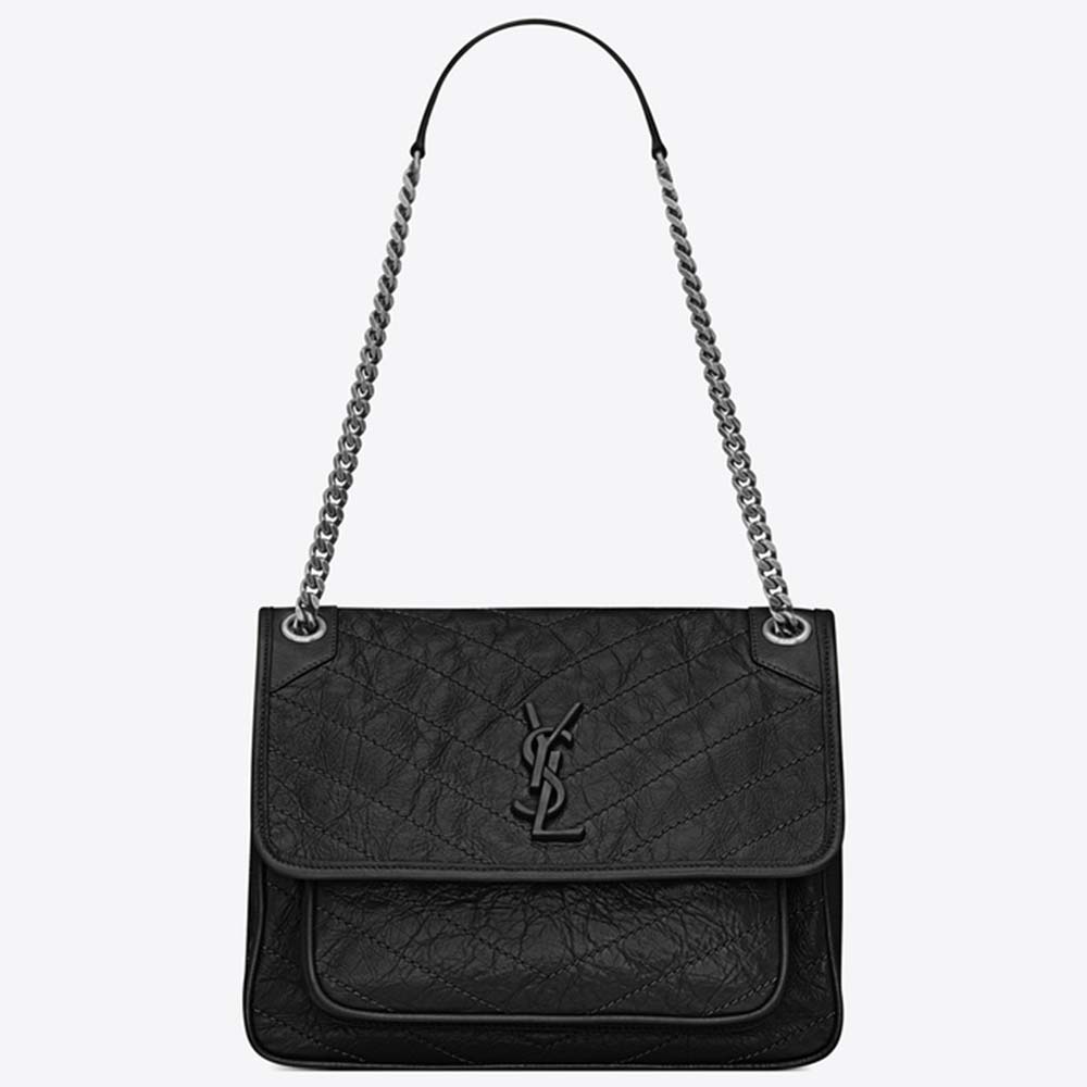 Saint Laurent YSL Women Niki Medium in Vintage Leather - LULUX