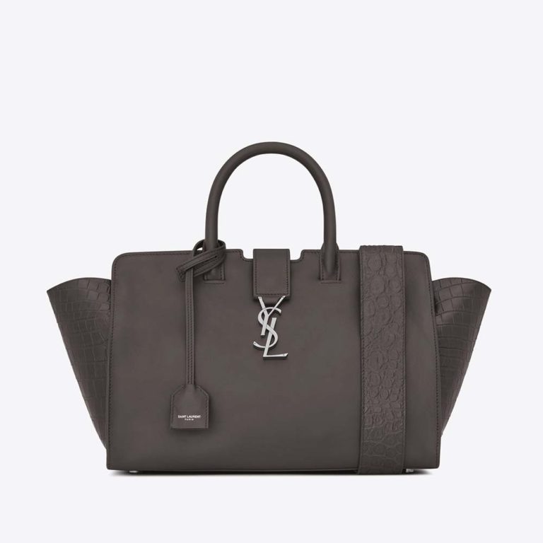 ysl purse gray
