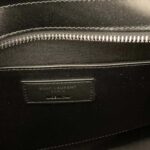 Saint Laurent YSL Women Small Uptown Tote in Linen Canvas – Image 12