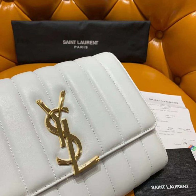 Saint Laurent Purse White