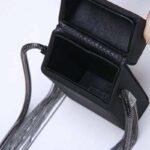 Saint Laurent YSL Women Smoking Box in Smooth Leather-Black – Image 6