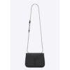 Saint Laurent YSL Women Spontini Small Satchel in Smooth Leather-Black