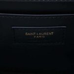 Saint Laurent YSL Women Spontini Small Satchel in Smooth Leather-Black - immagine 15