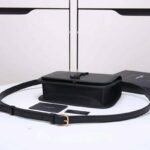 Saint Laurent YSL Women Spontini Small Satchel in Smooth Leather-Black - immagine 6