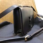 Saint Laurent YSL Women Spontini Small Satchel in Smooth Leather-Black - immagine 10