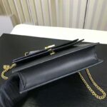 Saint Laurent YSL Women Sulpice Medium in Smooth Leather-Black - Image 5