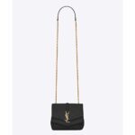 Saint Laurent YSL Femme Sulpice Small en cuir matelassé - Noir