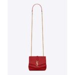 Saint Laurent YSL Femme Sulpice Small en cuir matelassé - Rouge