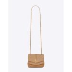 Saint Laurent YSL Femme Sulpice Small en cuir matelassé - Sandy