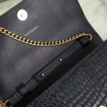 Saint Laurent YSL Women Sunset Medium Supple Crocodile Embossed Leather - Image 18