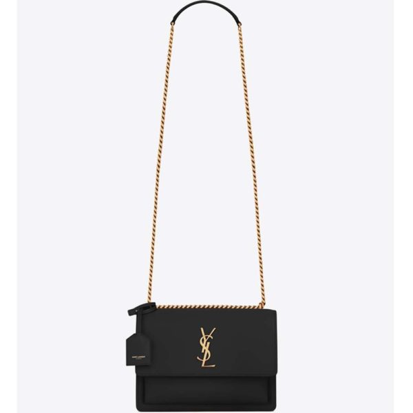 Saint Laurent YSL Women Sunset Medium in Smooth Leather - LULUX