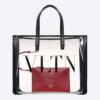 Valentino Women Small VLTN Plexy Shopping Bag