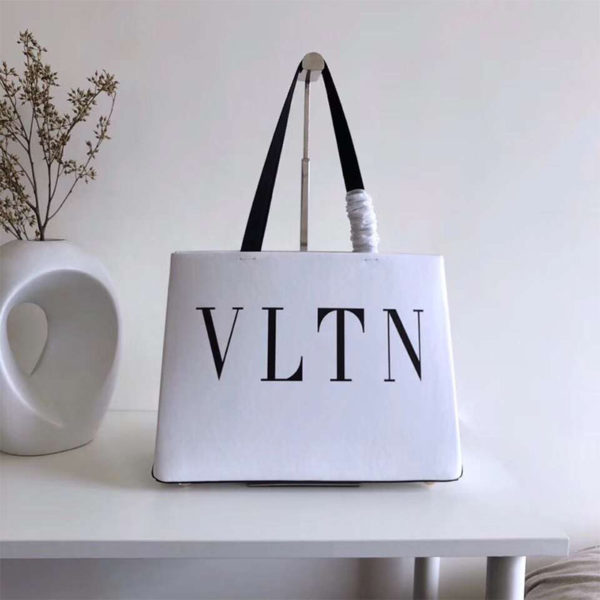 Valentino Women Vltn Tote Bag-White (8)
