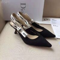 Dior Women J’adior Pump in Technical Canvas in 6