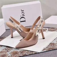 Dior Women J’adior Slingback Pump 10 cm Heel-Sandy 1