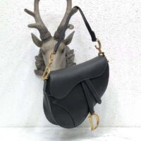 Dior Women Saddle Bag in Black Calfskin 1