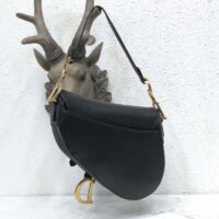 Dior Women Saddle Bag in Black Calfskin 1