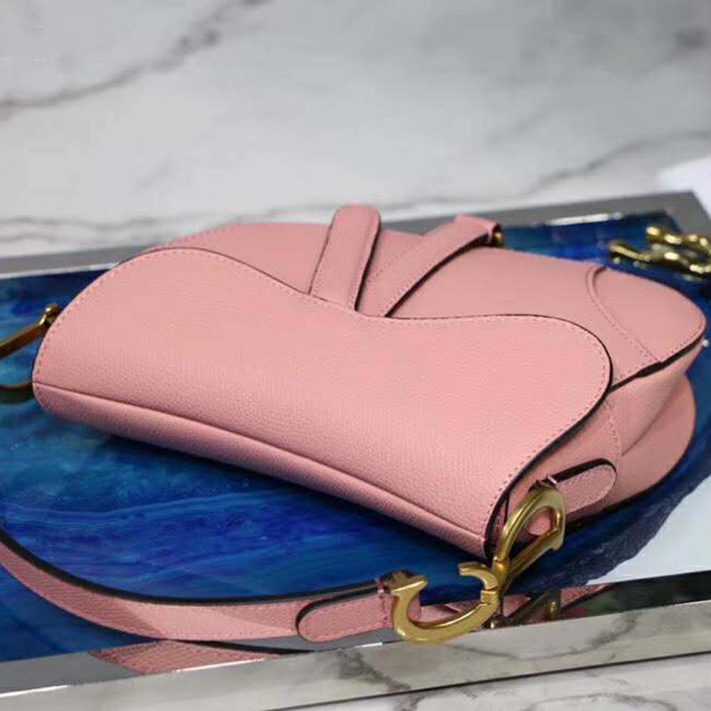 Dior Women Mini Saddle Bag in Calfskin
