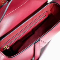 Dior Women Saddle Bag in Red Calfskin 1