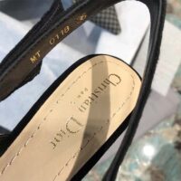Dior Women J’Adior High-Heeled Shoe in Black Mesh Shoes Black 1