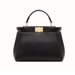 Fendi Peekaboo Mini Nappa-handväska för kvinnor